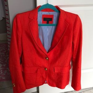J Crew linen blazer